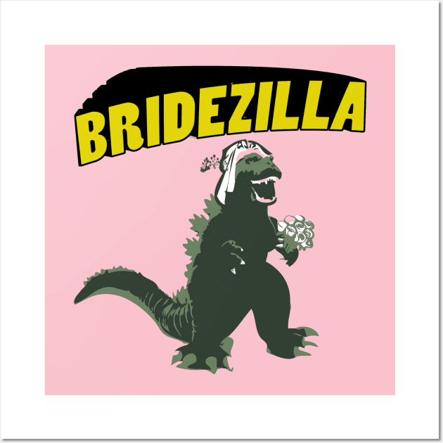 Bridezilla Wall Art by Clutch Tees